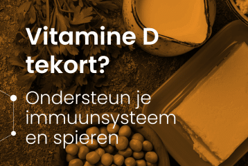 Header van blog Vitamine D tekort? Ondersteun je immuunsysteem en spieren.