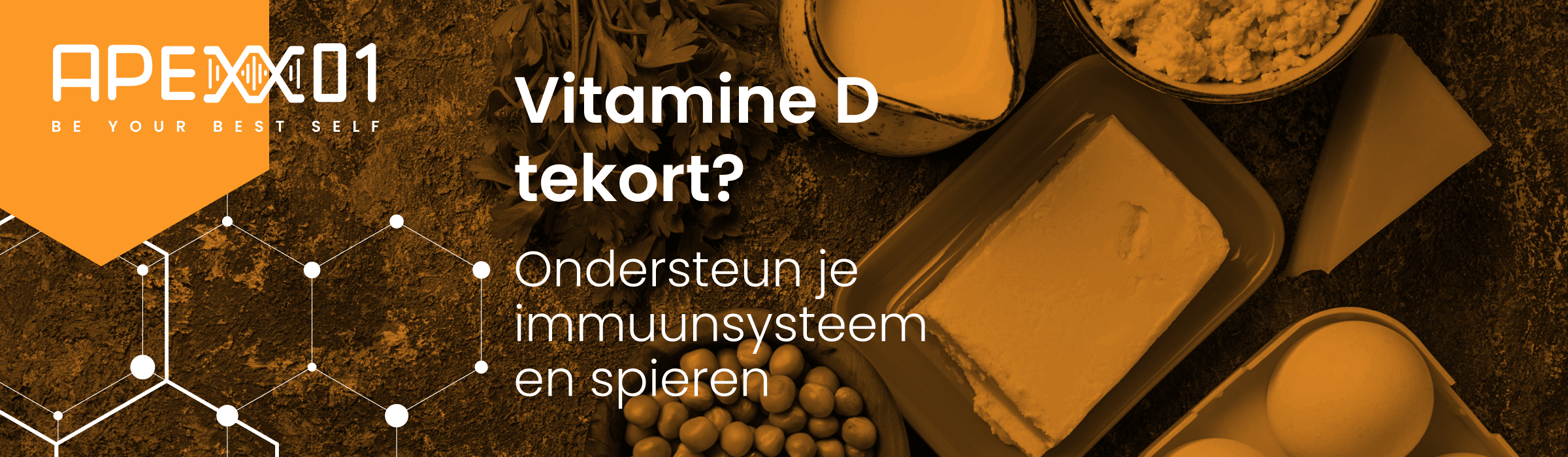 Header van blog Vitamine D tekort? Ondersteun je immuunsysteem en spieren.